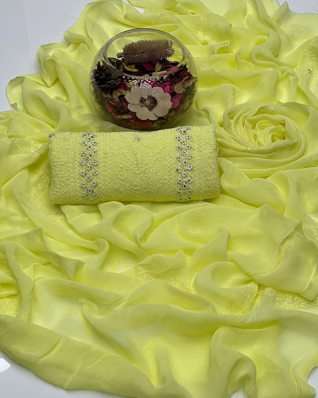 Shadow Mirror Work Dress
