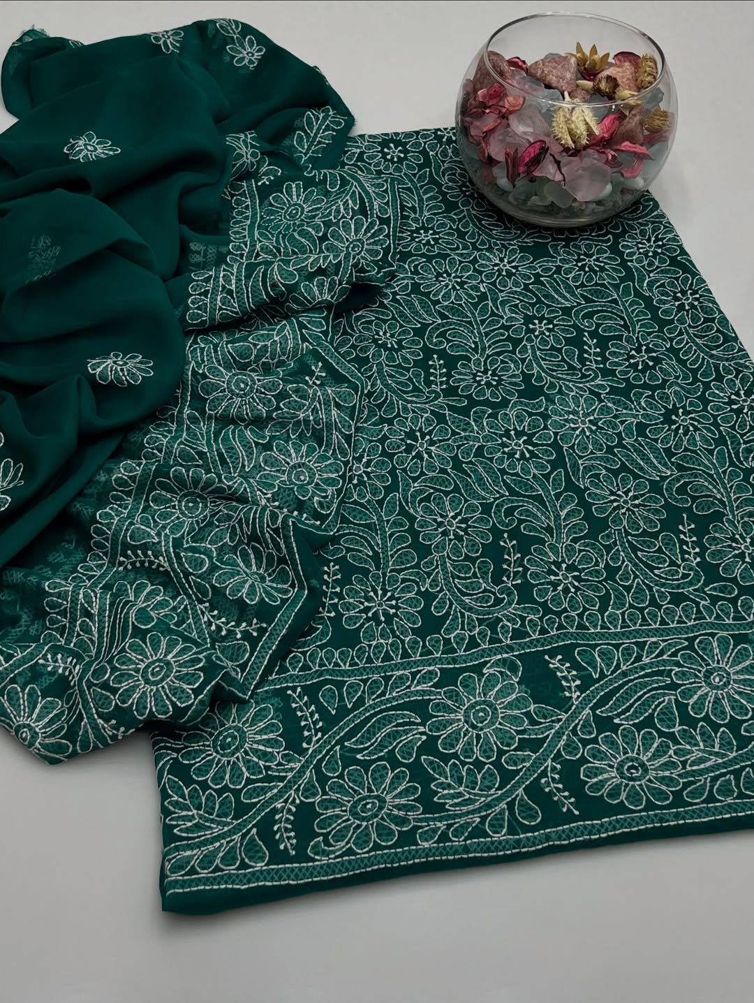 Soft Chiffon Chikenkariđź‘—