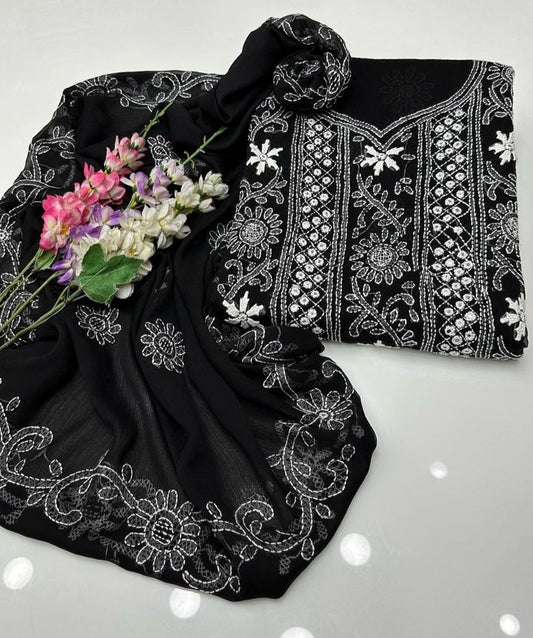 Luxury Chiffon Shadow Mirror Dress