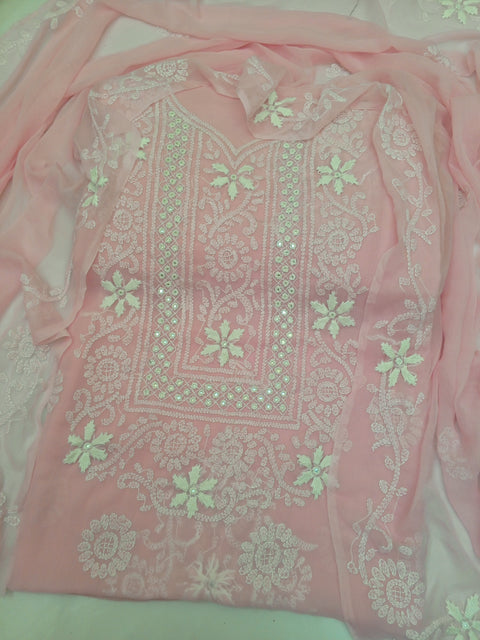 Luxury Chiffon Shadow Mirror Dress