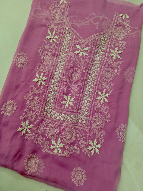 Luxury Chiffon Shadow Mirror Dress