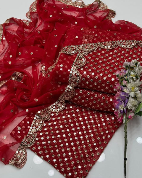 Heavy Sheesha Plastic Paani Work