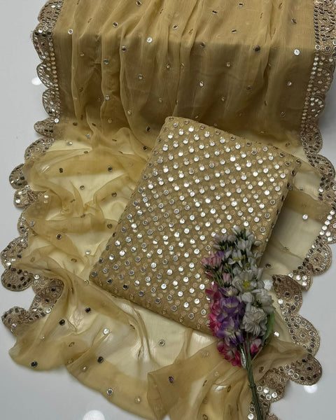 Heavy Sheesha Plastic Paani Work