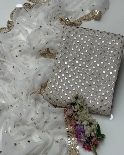 Heavy Sheesha Plastic Paani Work