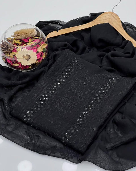 Shadow Mirror Work Dress