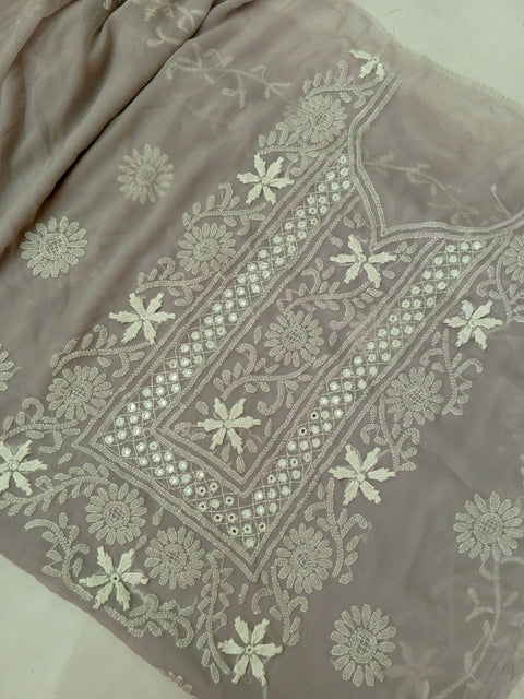 Luxury Chiffon Shadow Mirror Dress