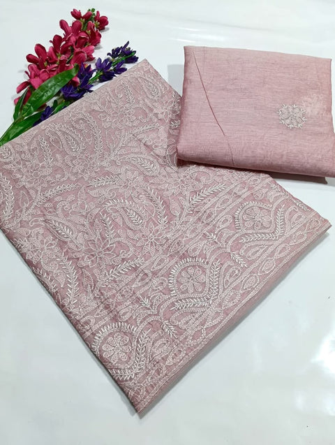 Paper cotton chicken Kari Shirt Dupptta -