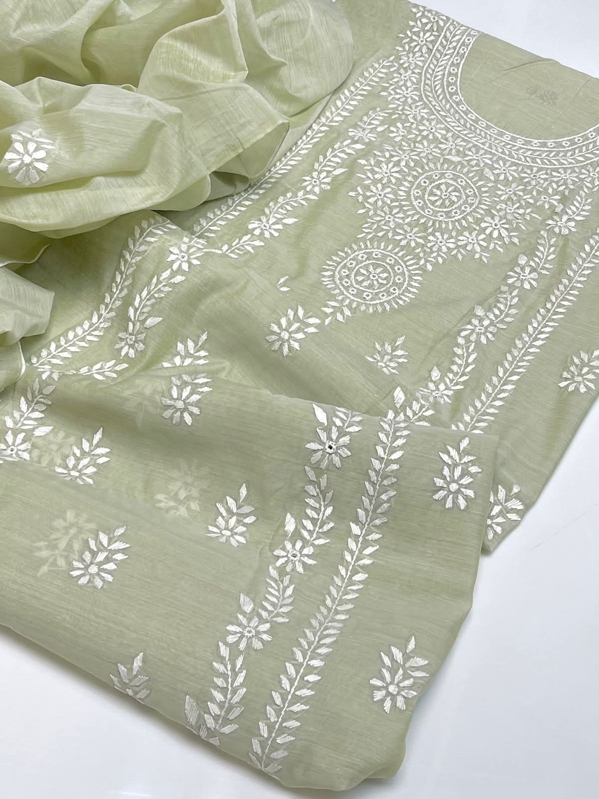 Paper Cotton pakka mirror work