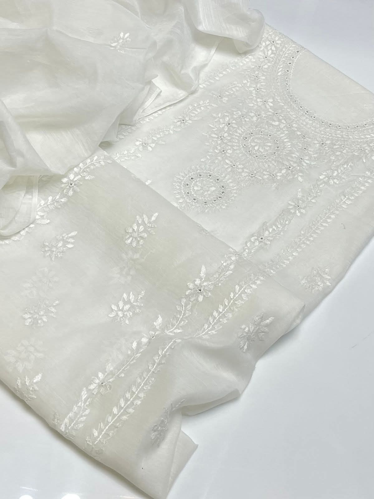 Paper Cotton pakka mirror work