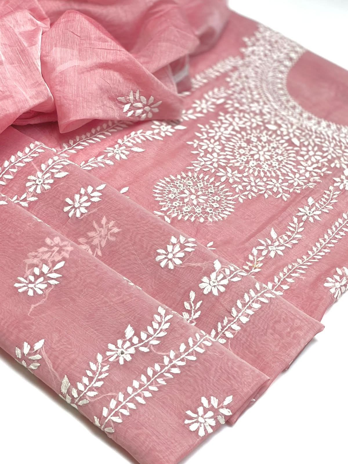 Paper Cotton pakka mirror work