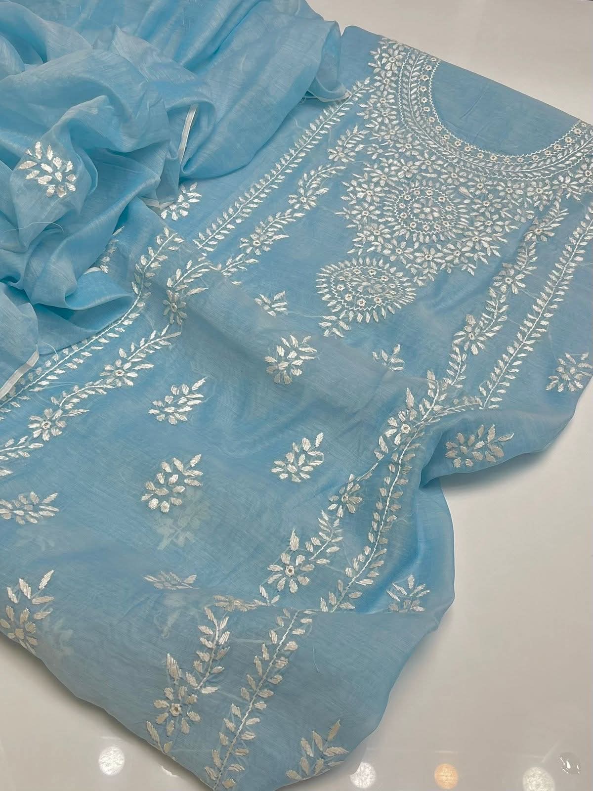 Paper Cotton pakka mirror work
