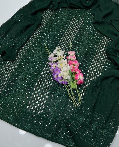 Aar Kamdani/Mukaish Pakistani Chiffon Dress 👗 | Elegant & Handcrafted Fashion