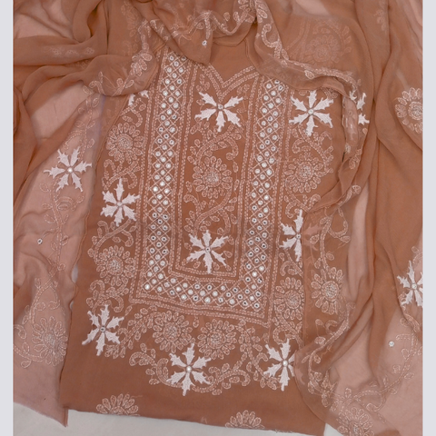 Luxury Chiffon Shadow Mirror Dress