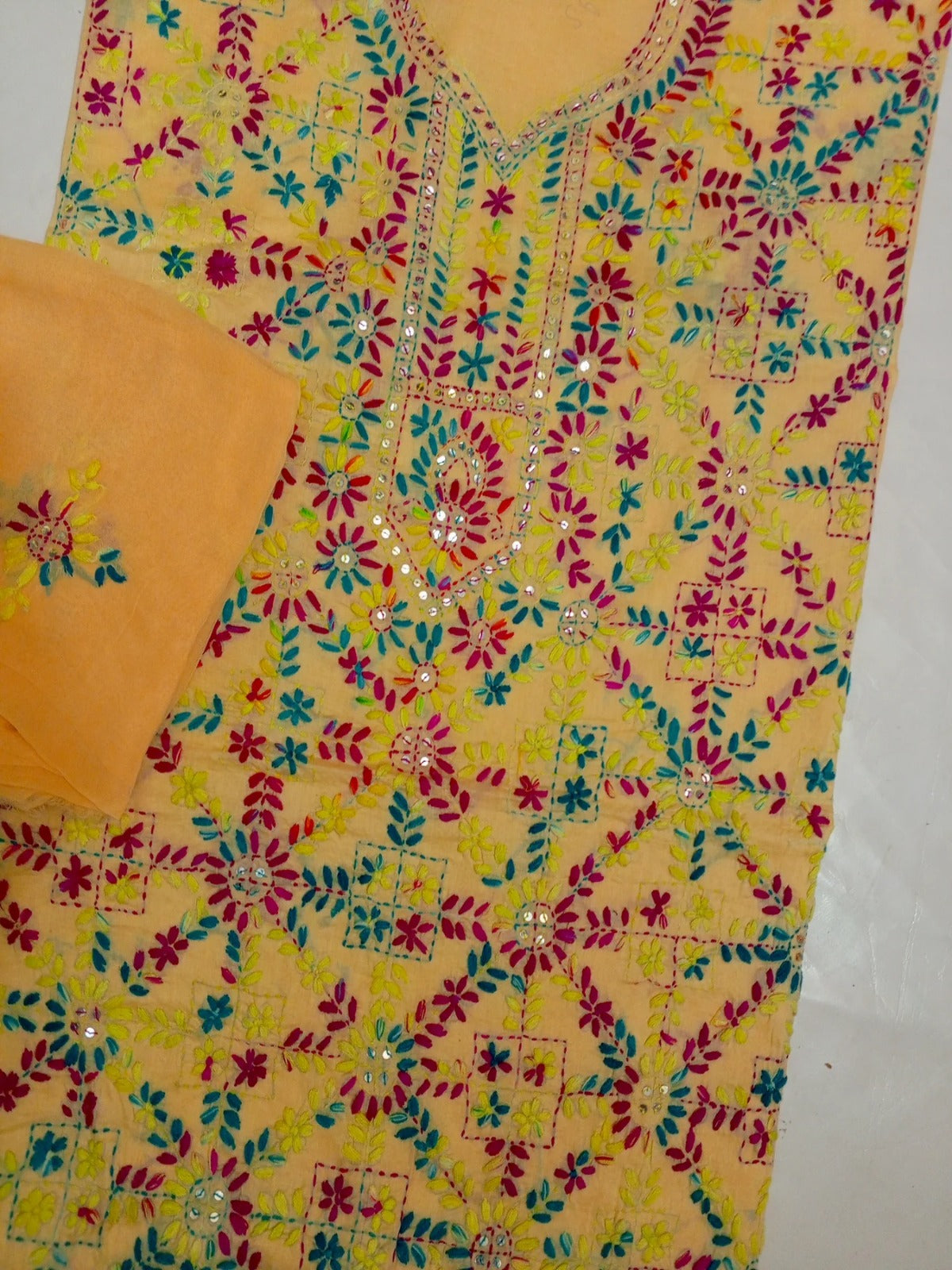 Luxury Phulkari Lawn Suits