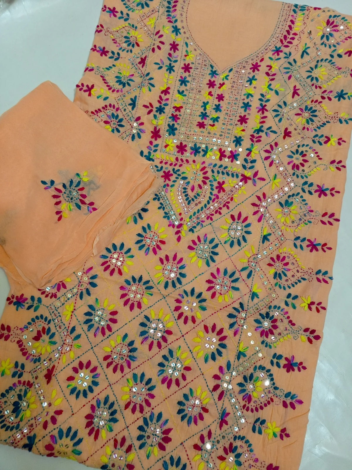Luxury Phulkari Lawn Suits