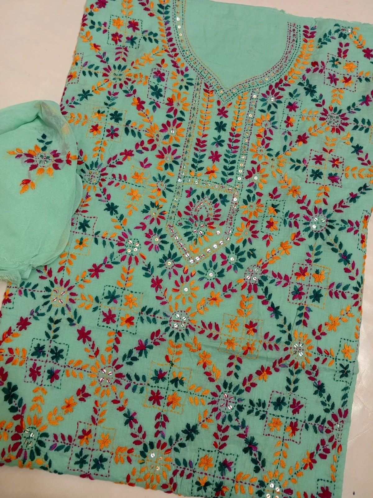 Luxury Phulkari Lawn Suits