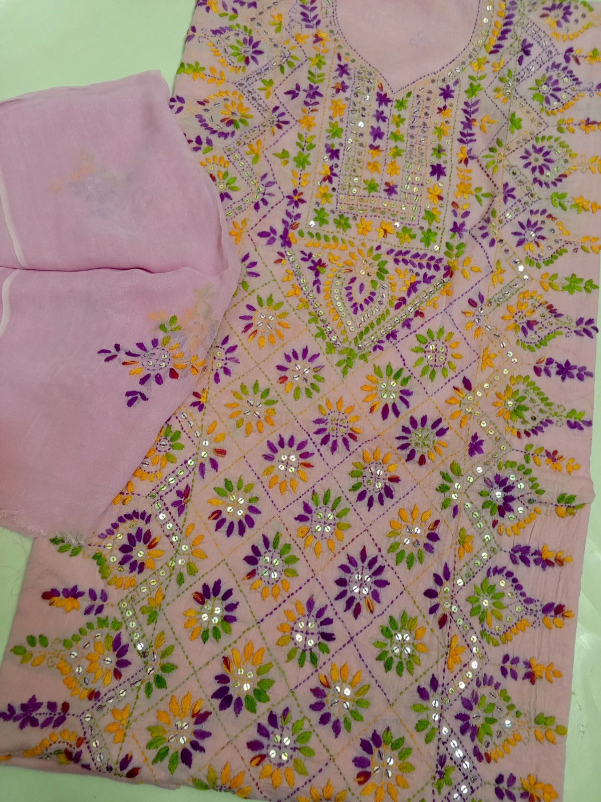 Luxury Phulkari Lawn Suits