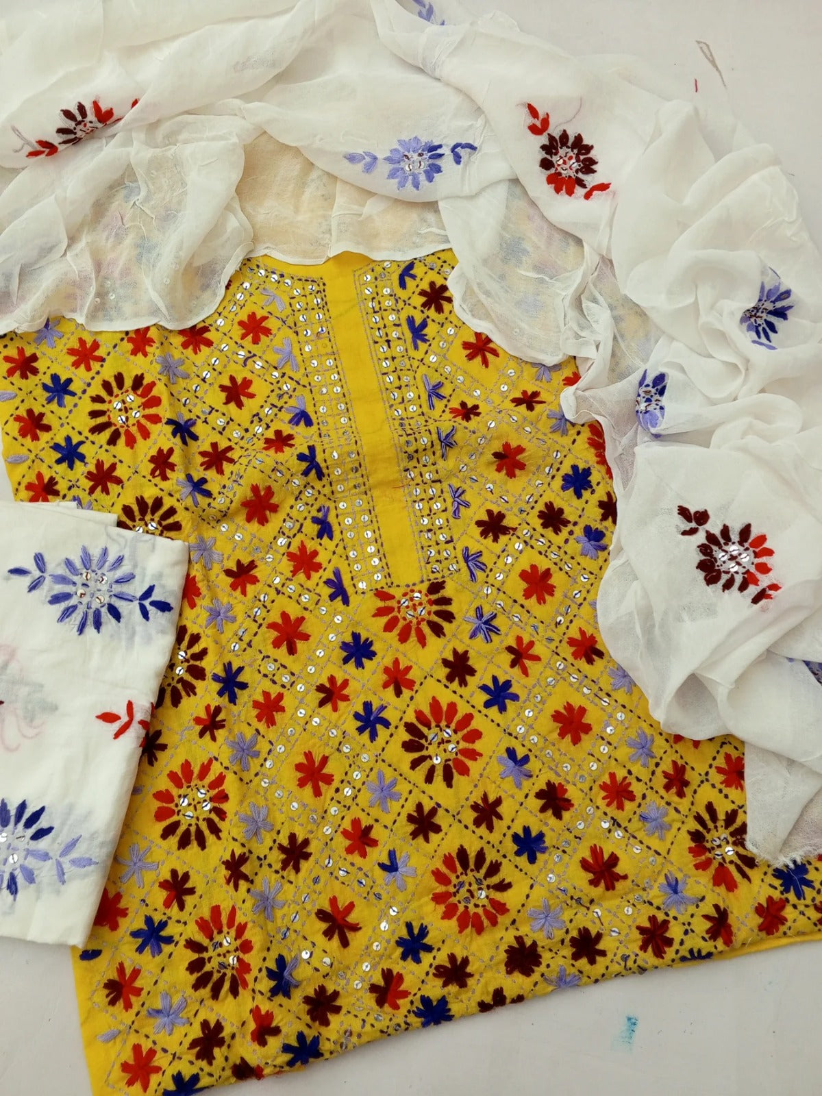 Luxury Phulkari Lawn Suits