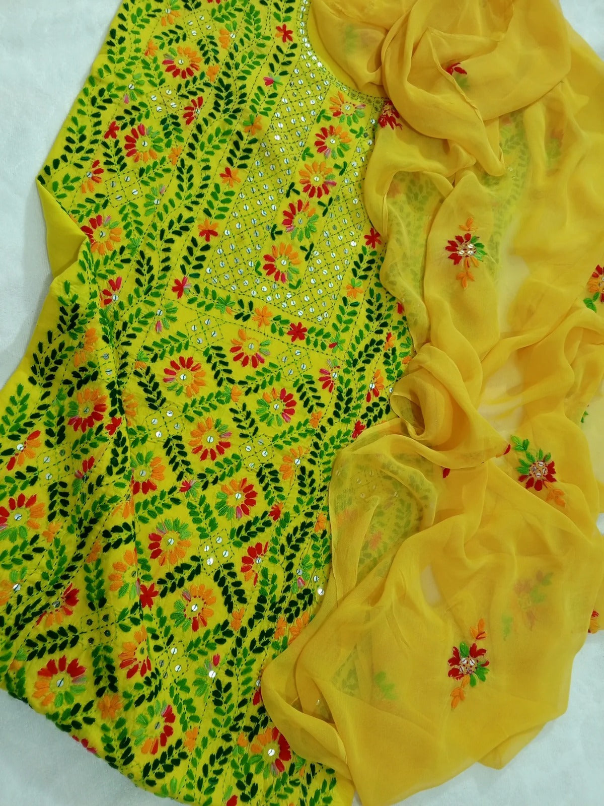 Luxury Phulkari Lawn Suits